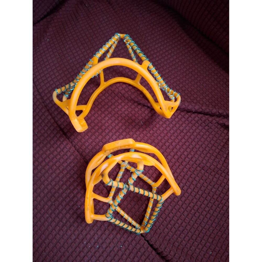 Women’s Orange Braided Traction Accessory For Shoes